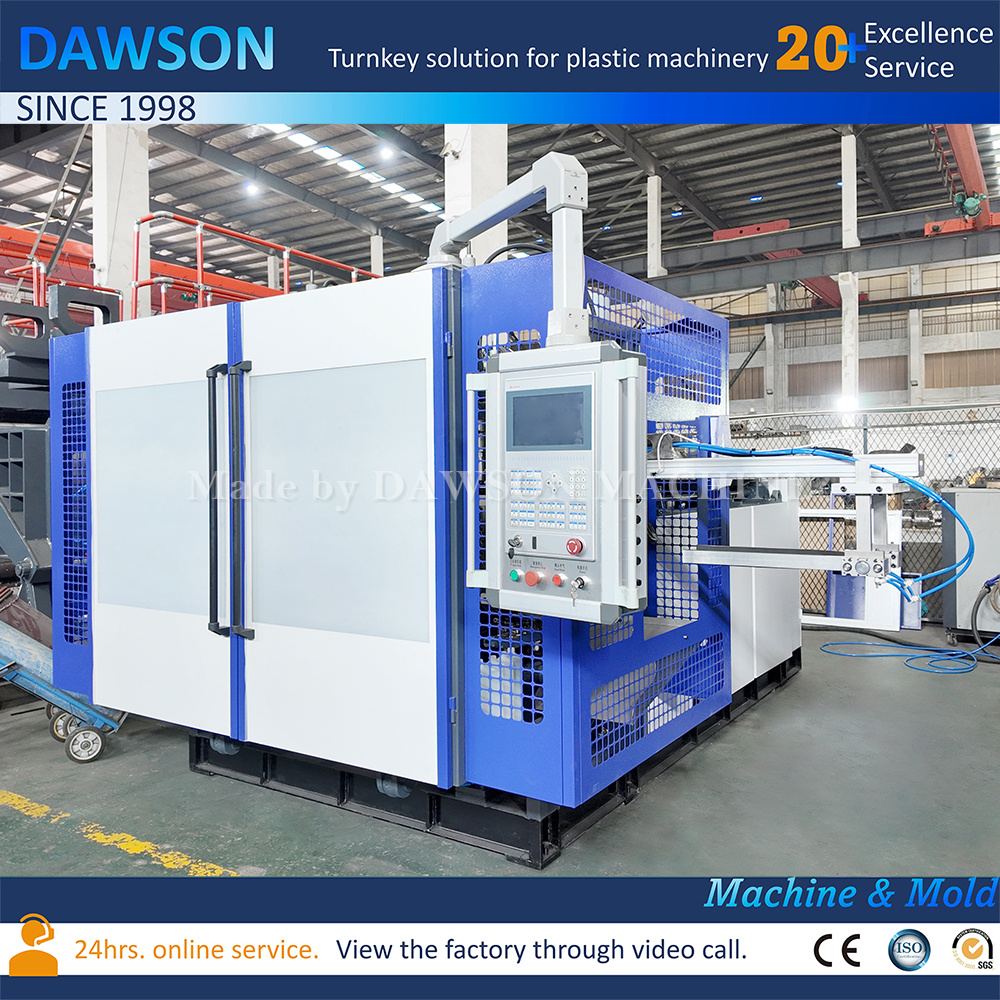 900ml 1200ml HDPE Bottle Blow Molding Machine Double Station Extrusion Blow Molding Machines