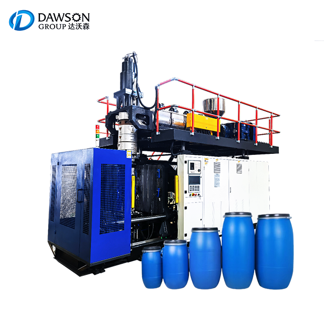 120L 220L HDPE Plastic Double L-Ring Drums Barrels Making Accumulator Die Head Automatic Extrusion Blow Molding Machine