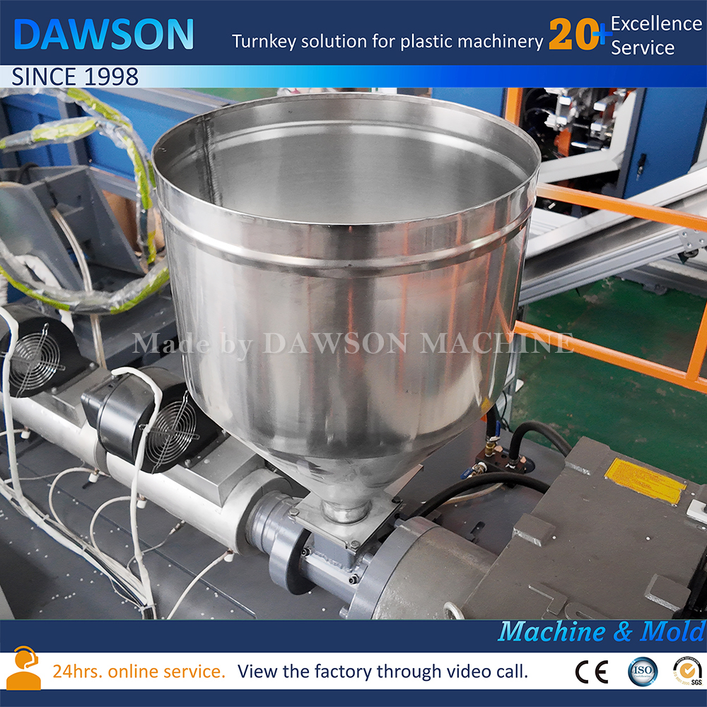 Wide Mouth HDPE PP Facial Cream Jar Blow Moulding Machine Hair Cream Container Production Equipment 