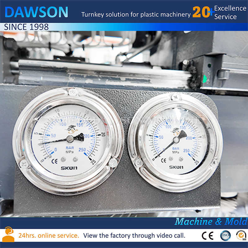 Customizable 15ml to 300m Jar Injection Blow Molding Machine for Transparent PETG Vaseline Jars