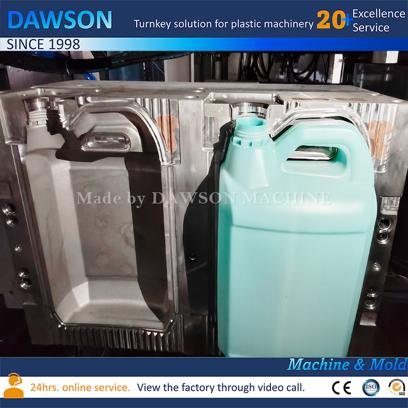 CE Certified DSB90II Double Station Blow Molding Machine Jerry Can Making Machine for 5L HDPE Chemical Bottles