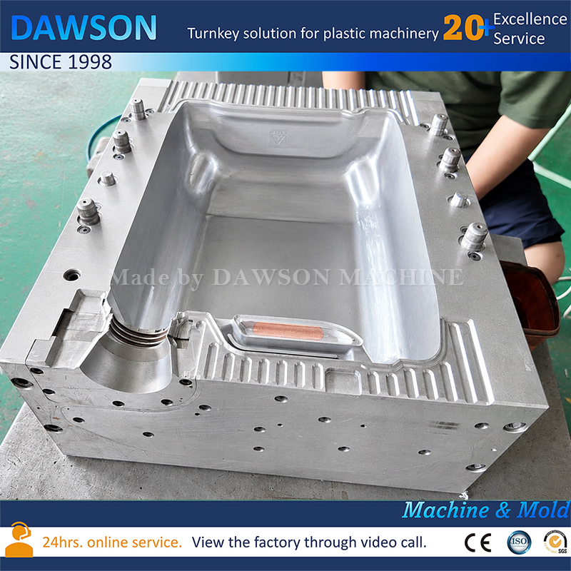 HDPE Jerry Can Blow Molding Mold Custom 20L-60L Precision Extrusion Blow Mould for Chemical Containers