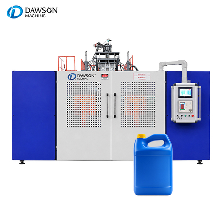 Double Head Blow Molding Machine Automatic HDPE Plastic Container Making Machine for 5L Jerry Can Lubricant Oil and Chemical Bottle Production