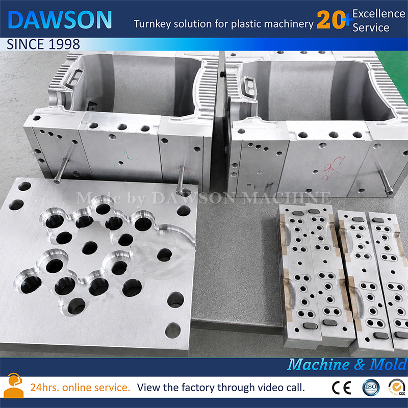 20L-60L HDPE Blow Molding Mold Custom Jerry Can Extrusion Blow Mould for Storage Containers