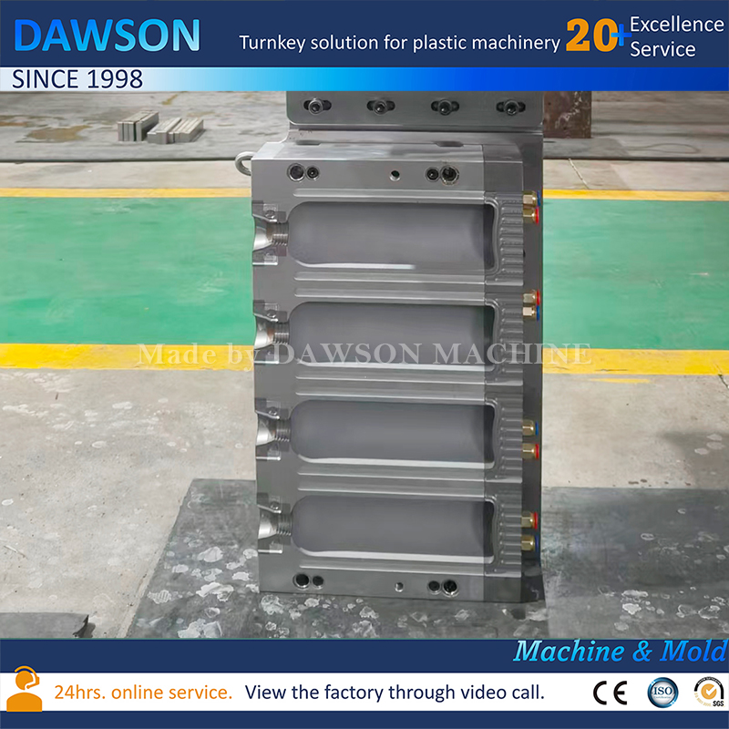 Custom Extrusion Blow Molding Mold 5L-20L HDPE Bottle Jerry Can Mould for Plastic Containers