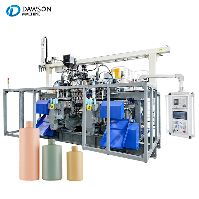 Fully Automatic Double Station Plastic Bottles Making Machines for Detergent Shampoo Chemical Bottle Production Line