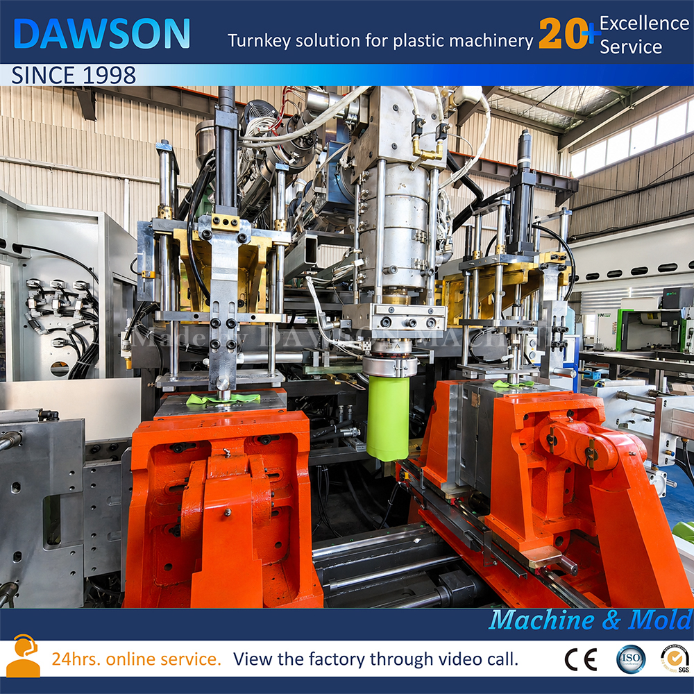 Automatic Double Station HDPE Extrusion Blow Molding Machine for Chemical Oil Packaging Industry