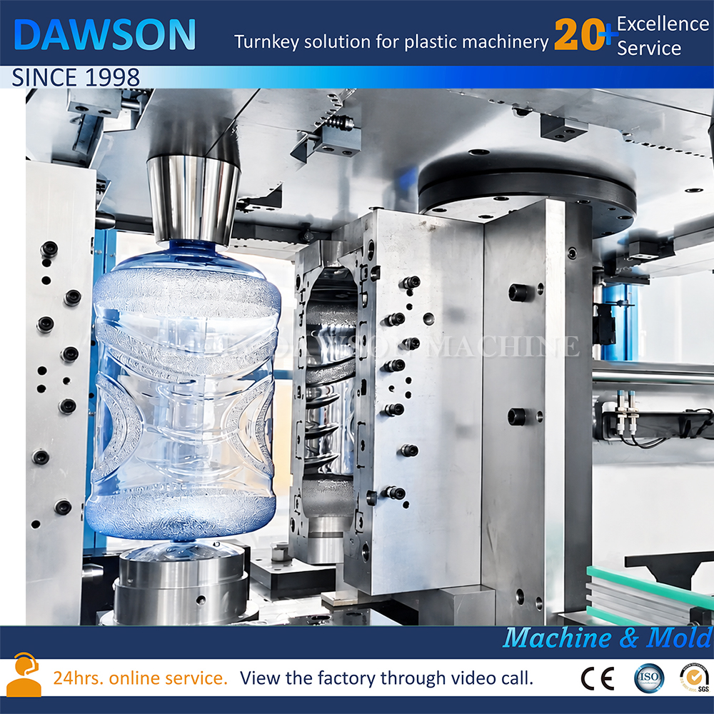 Customized 5 Gallon Bottles Blow Molding Machines PC Bottle Machine Injection Stretch Blow Molding Machines for PC Container ISBM Solution