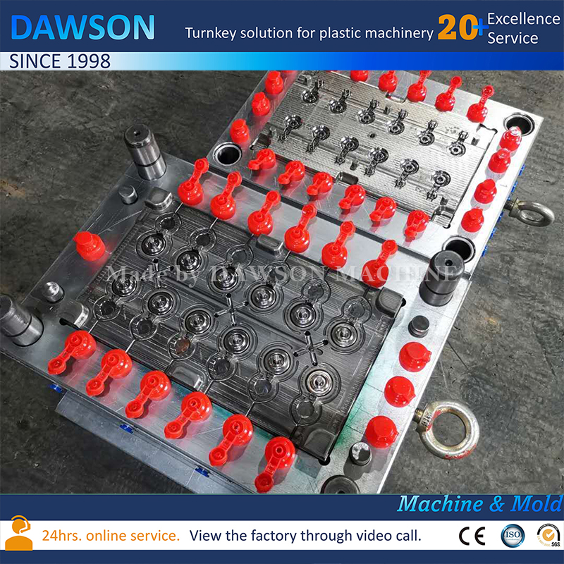 High Efficiency Multi Cavity Plastic Cap Injection Mold for Mass Production of Bottle Closures