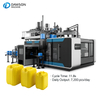 Automatic 15L 20L 25L Jerry Can HDPE Blow Molding Machine Rotary Servo Energy Saving System 