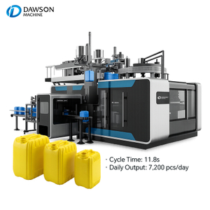 Automatic 15L 20L 25L Jerry Can HDPE Blow Molding Machine Rotary Servo Energy Saving System 