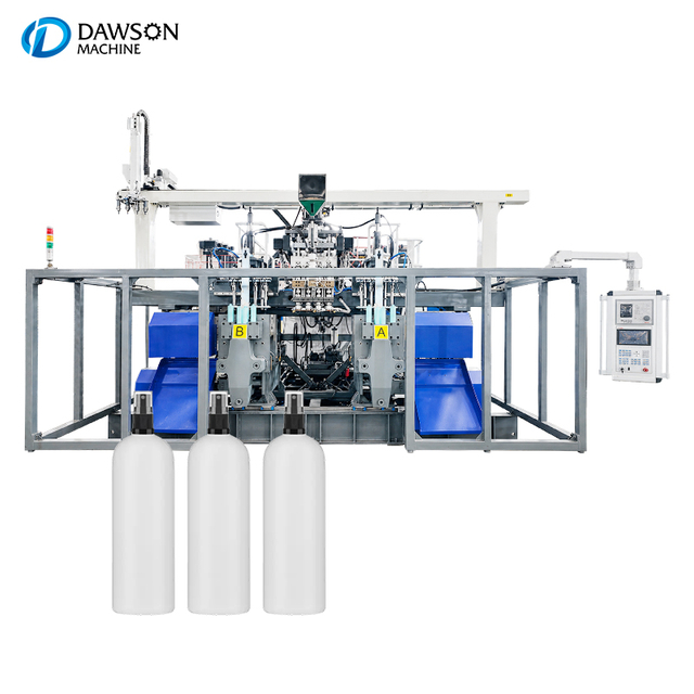 Double Station 4 Head HDPE Blow Molding Machine for Small Capacity Plastic Packaging Container Factory