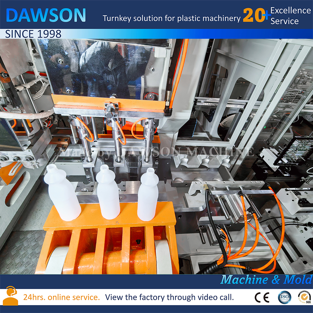 High-Speed Automatic Blow Molding Machine for 1000ml Household Cleaning Bottle
