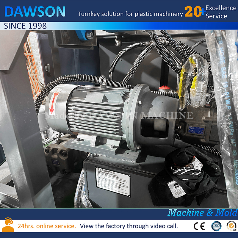 Single Station 5-Head HDPE Wide Mouth Canister Making Blow Molding Machine Extrusion Blow Molding Machines