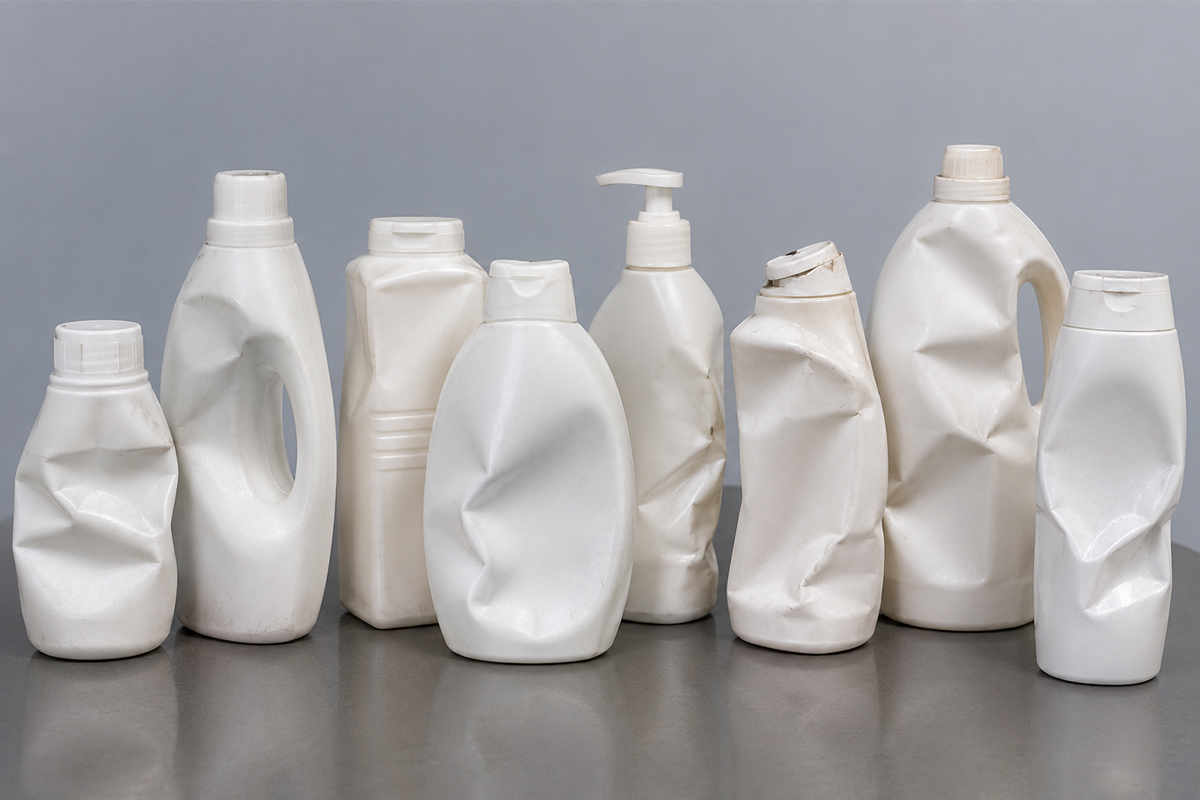 lightweight HDPE bottle deformation problem during production.jpg