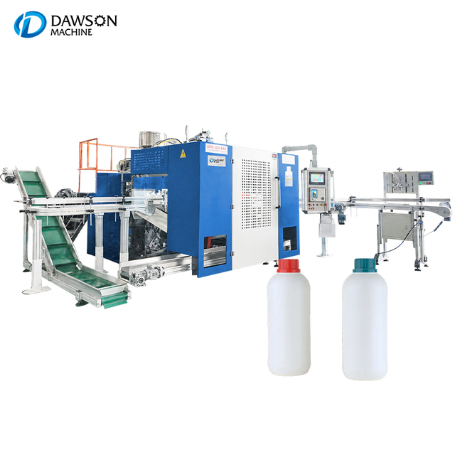 High Output Double Station Blow Molding Machine for Talcum Powder & Daily Chemical Containers