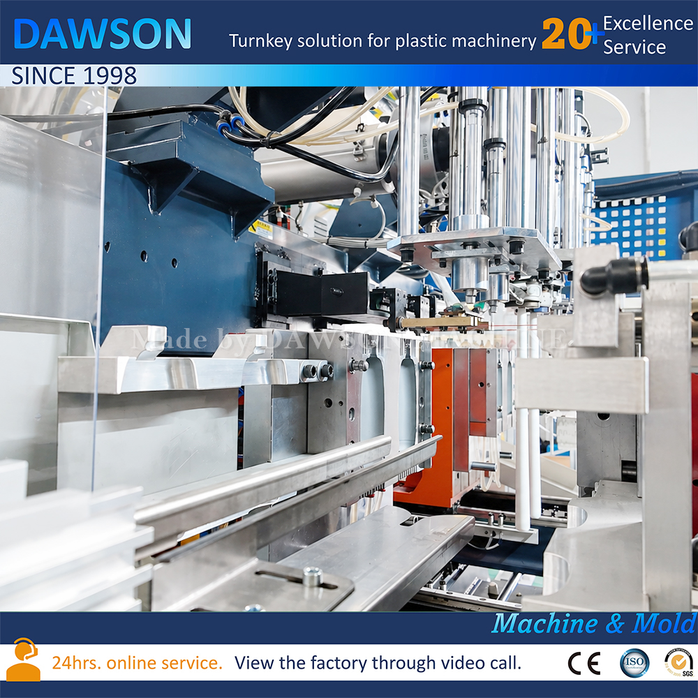 540ml Daily Chemical and Baby Care Bottles Extrusion Blowing Molding Machine Double Station Blow Molding Machines