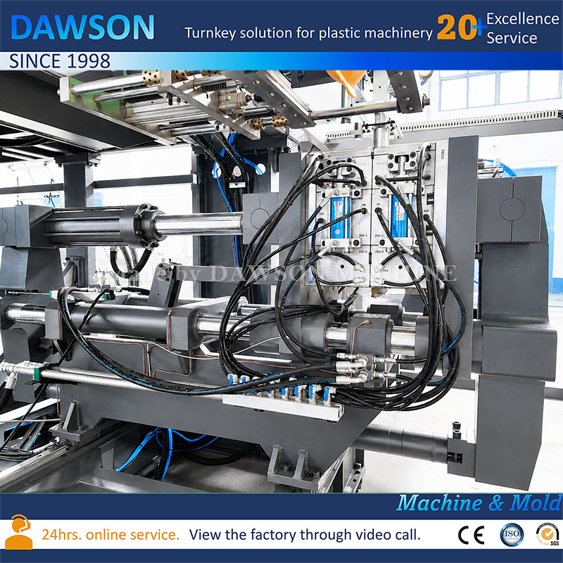 DSB80-30L HDPE Jerry Can Making Machine Extrusion Blow Molding Equipment