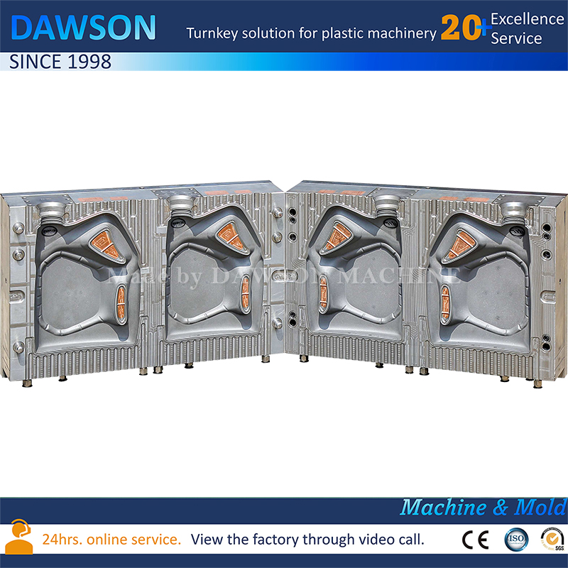 5L 10L 20L Jerry Can Blow Molding Mold Custom Aluminum Extrusion Blow Mould Supplier for Chemical Drums