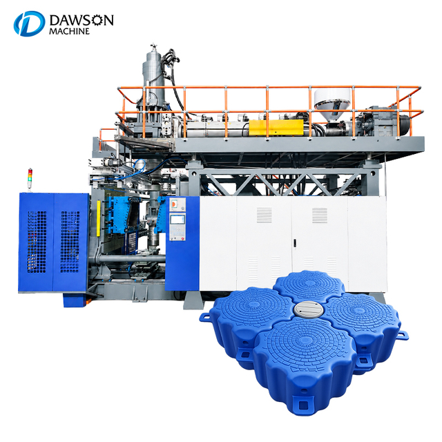 Plastic Floating Dock Cube Blow Molding Machine HDPE Pontoon Production Equipment with Stable Extrusion Performance