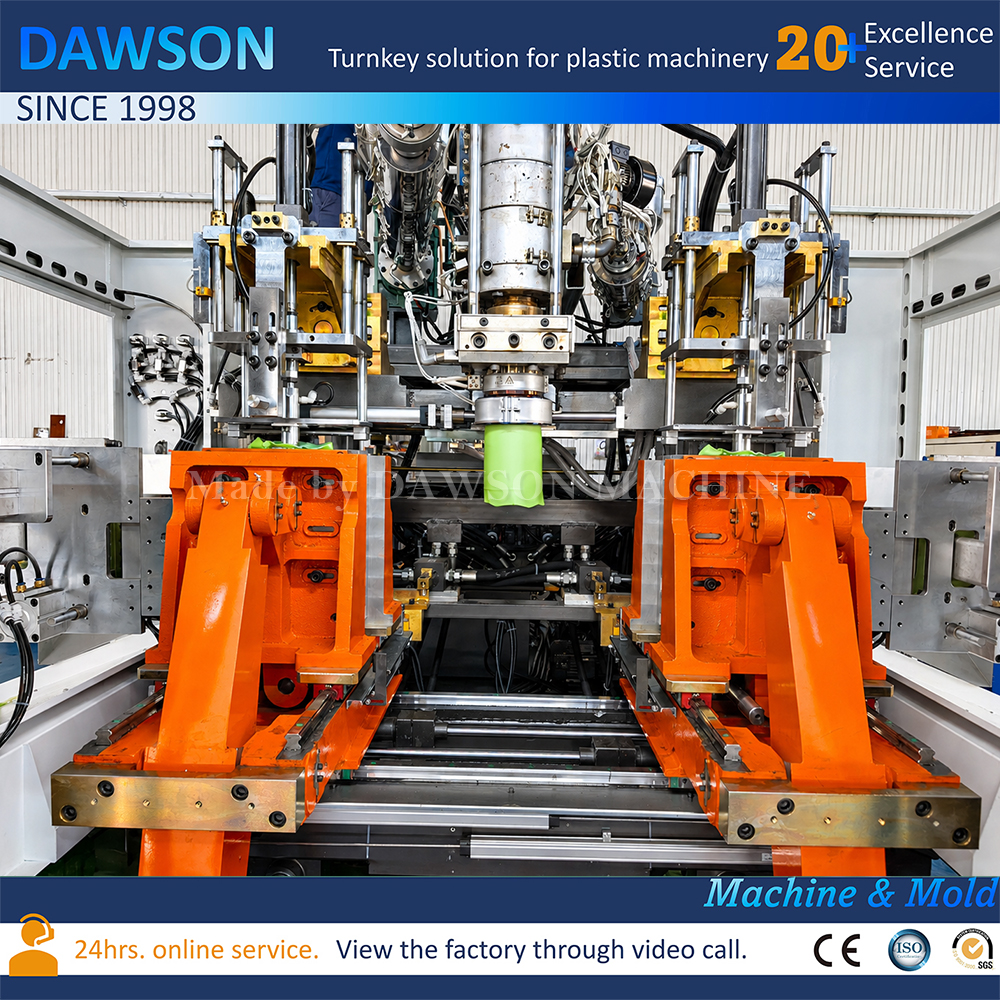 Automatic Double Station HDPE Extrusion Blow Molding Machine for Chemical Oil Packaging Industry