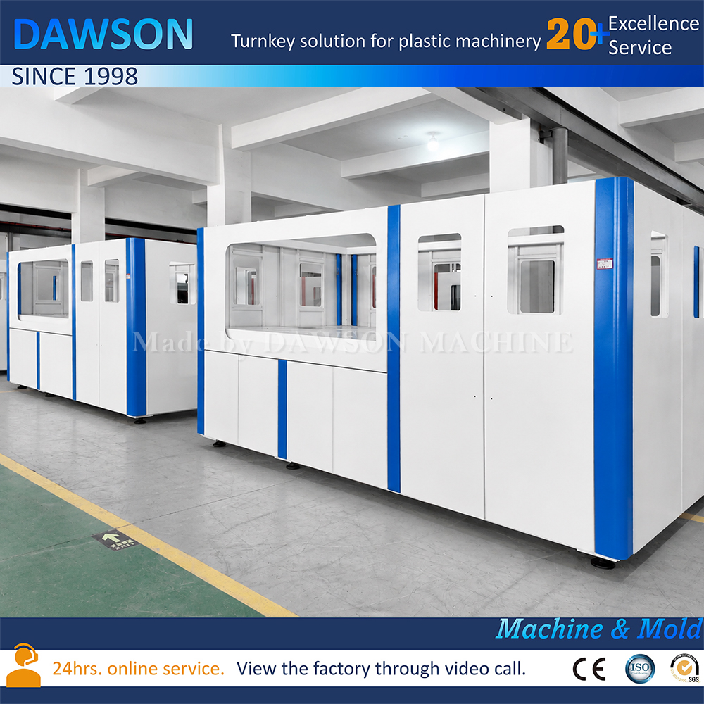 High Output 4 Gallon PET Automatic Blow Machine PET Bottle Manufacturing Machine for 25L Preform 