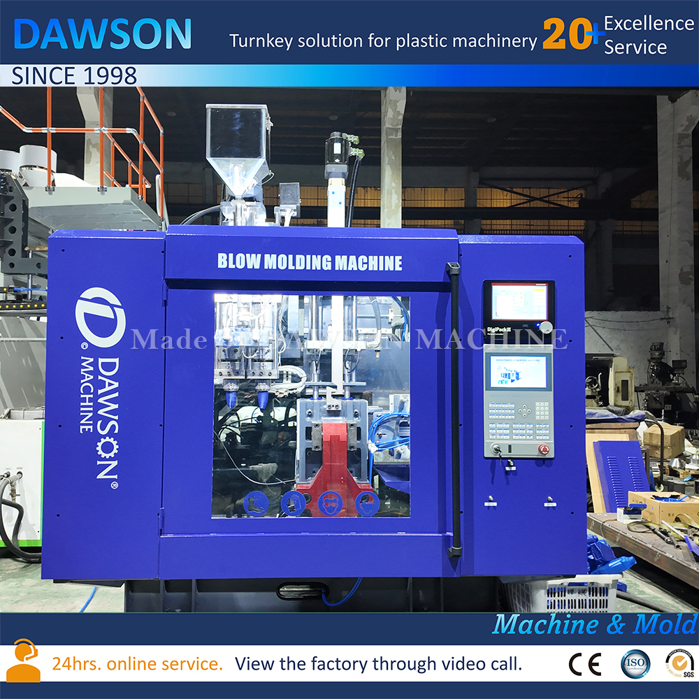 High Output Plastic Bottles Extrusion Blow Molding Mahcines for Water/Oil/Chemical Bottles & Containers