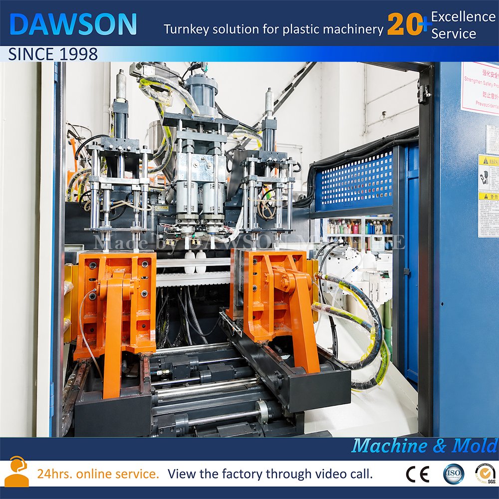 540ml Daily Chemical and Baby Care Bottles Extrusion Blowing Molding Machine Double Station Blow Molding Machines