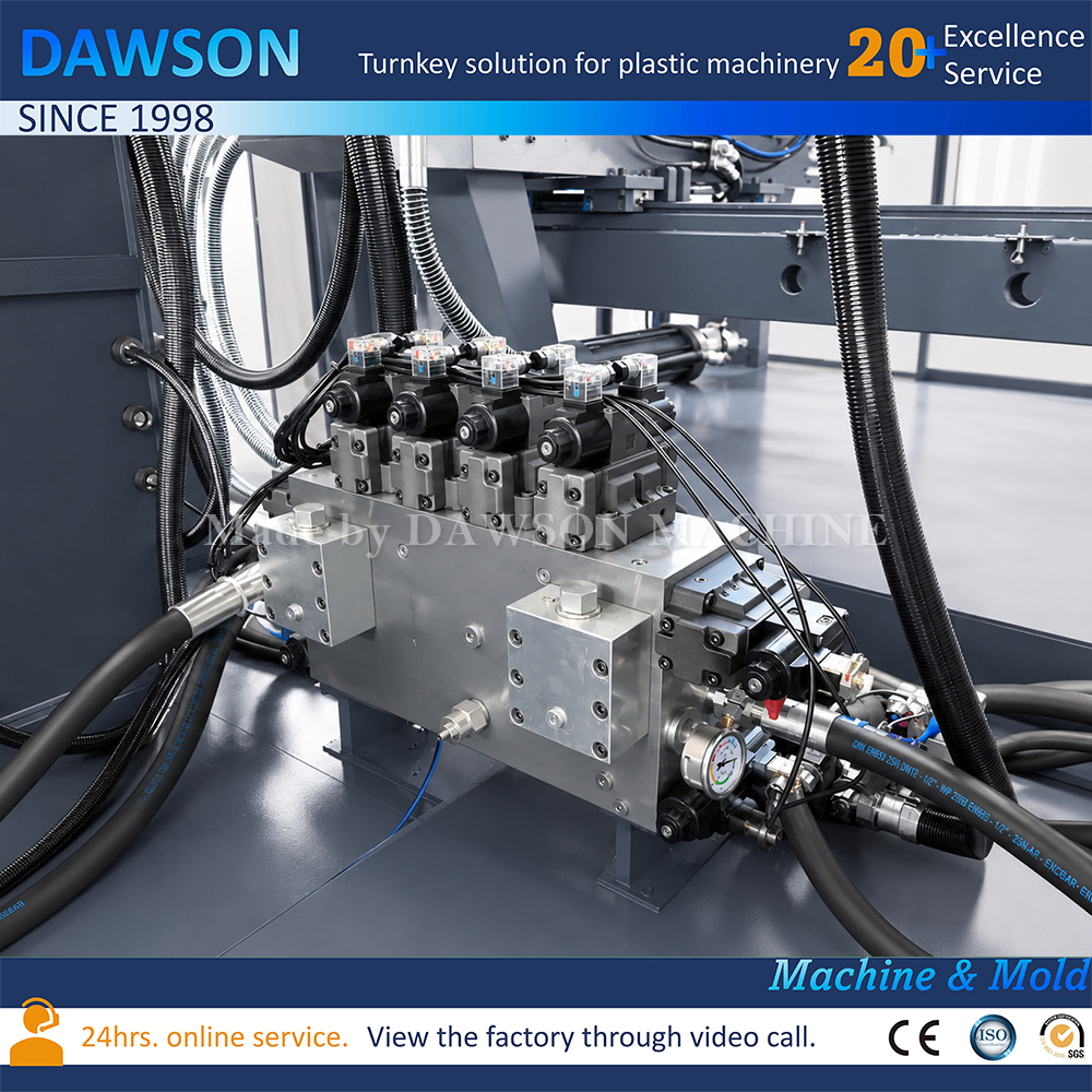High Output HDPE Jerry Can Blow Molding Machine Precision Wall Thickness System for Industrial Packaging Applications