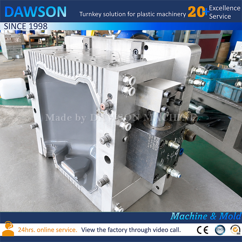 HDPE Jerry Can Blow Molding Mold Custom 20L-60L Precision Extrusion Blow Mould for Chemical Containers