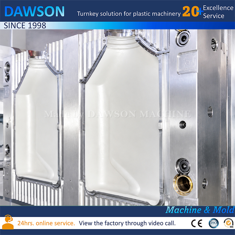 High Precision Jerry Can Blow Molding Mold 5L-20L HDPE Precision Extrusion Blow Mould for Lubricant Cans