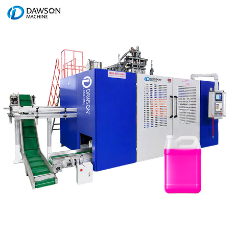 HDPE Extrusion Blow Molding Machine 5L Jerry Can Production Line for Plastic Handle Container Engine Oil Bottle Coolant and AdBlue Packaging