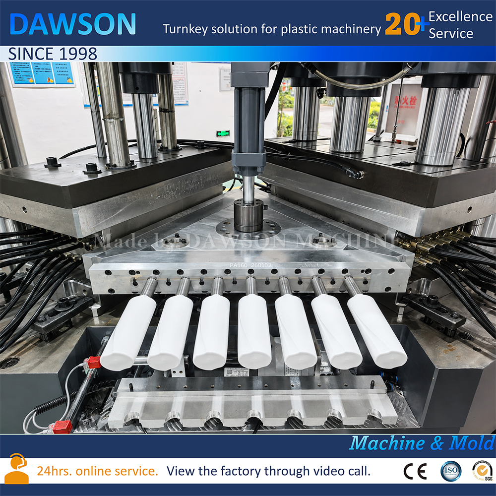 350ml 400ml 500ml HDPE Shampoo Bottles Making Machines Plastic Bottle Injection Blow Molding Machines