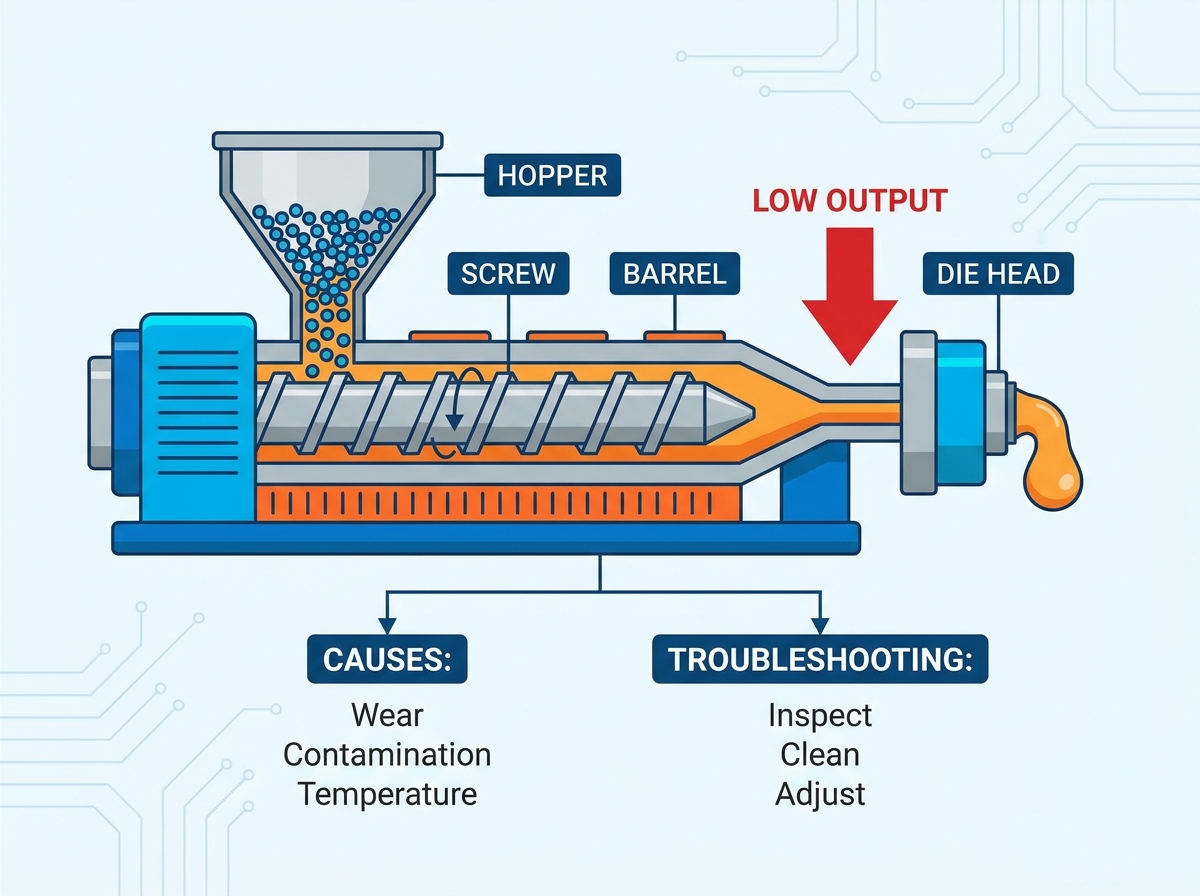 Blow Molding Machine Extruder Troubleshooting