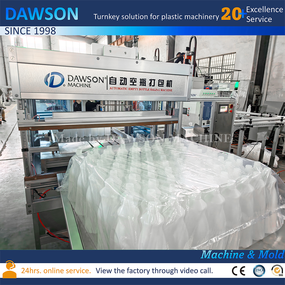DSB80II 1000ml HDPE Detergent Packaging Bottle Making Machines Double Station Blowing Molding Machines