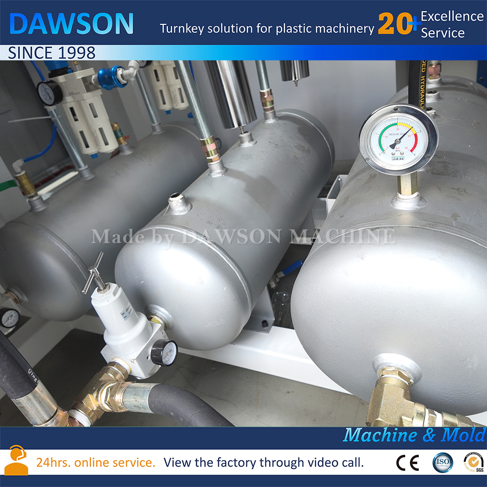 High Speed 2 Cavity 11.3L 15L Water Containers PET Bottle Automatic Blowing Machine for Beverage Filling Plant
