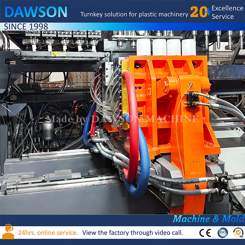 High Output 5-Head HDPE Wide Mouth Canister Blow Molding Machine for Food & Chemical Use