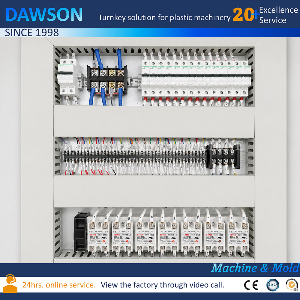 Automatic 200L Double Ring Drum Blow Molding Machine HMWHDPE Barrel Making Machine for Chemical Liquid Storage