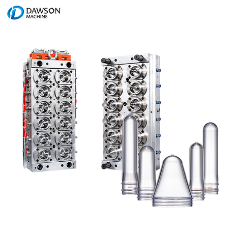Industrial Grade Multi Cavity PET Preform Injection Mold for Bottle Making