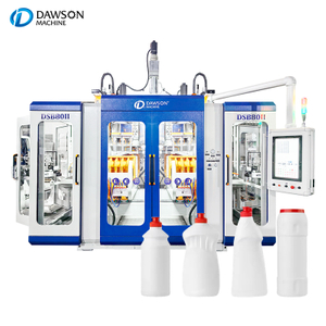 1L HDPE Cleaning Bottle Making Machine DSB80II Double Station Extrusion Blow Molding Machine