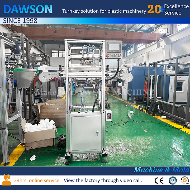 Single Station 5-Head HDPE Wide Mouth Canister Making Blow Molding Machine Extrusion Blow Molding Machines