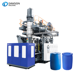 High Quality 200L Double Ring Drum Blow Molding Machine 380kg/h Plastic Drum Making Machine for Paint Industry