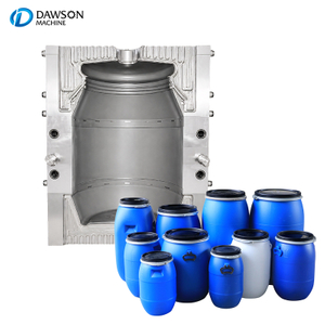 S136H Steel Blow Molding Mould High Durability Custom Plastic Mold for 200L Drum Production