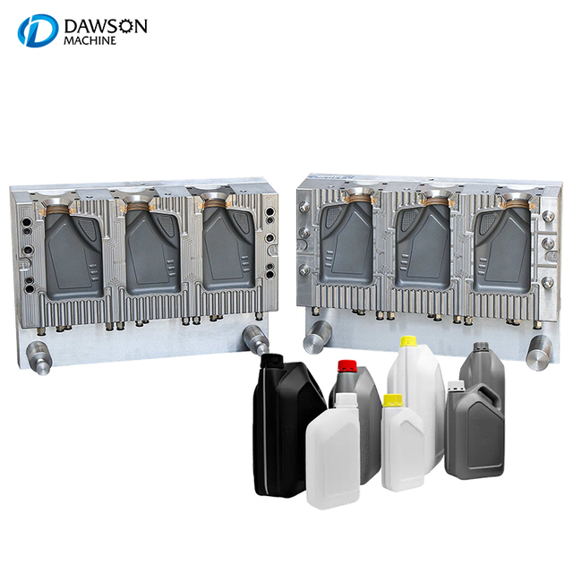 High Precision Jerry Can Blow Molding Mold 5L-20L HDPE Precision Extrusion Blow Mould for Lubricant Cans