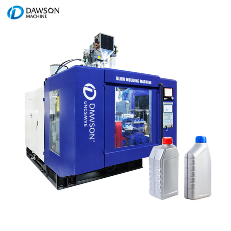 HDPE Chemical Oil Drum Extrusion Blow Molding Machine 5L 10L 20L Lubricant Barrel Blow Molding Making Machine