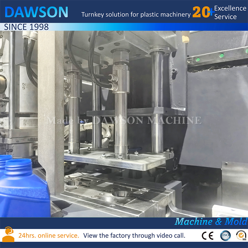 High Output Plastic Bottles Extrusion Blow Molding Mahcines for Water/Oil/Chemical Bottles & Containers