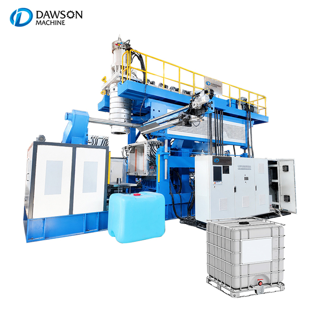 Automatic IBC Tank Blow Molding Machine 500L 1000L Capacity Extrusion Tank Making Machine for UHMWPE Plant