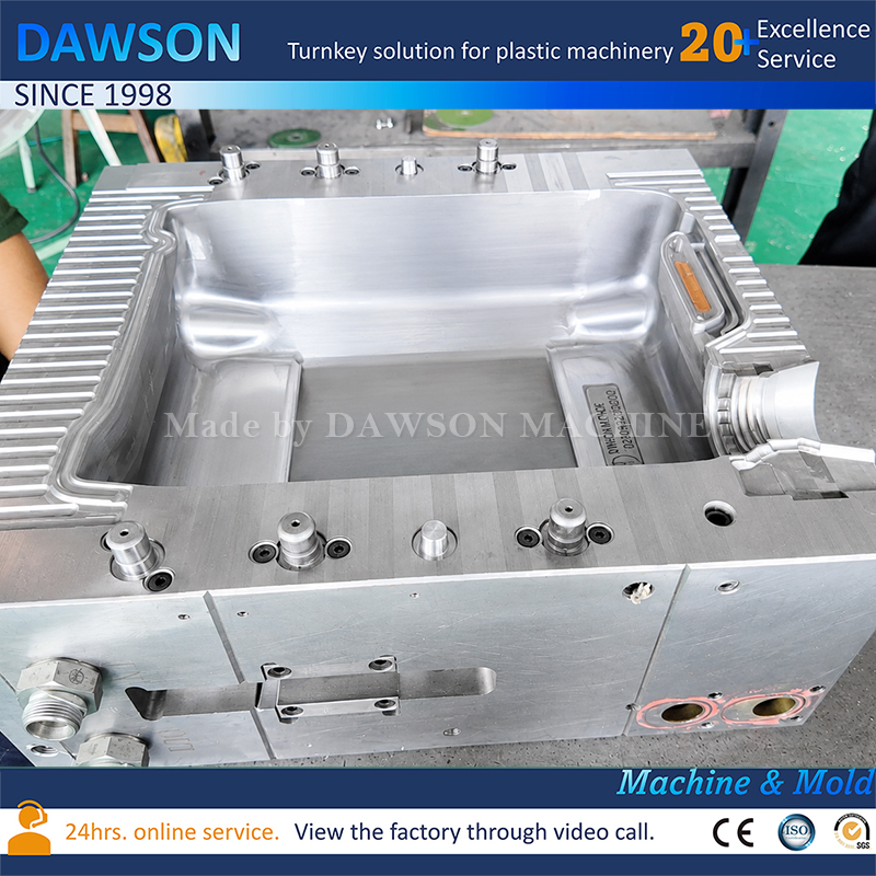Custom HDPE Jerry Can Blow Mold 20L-60L Precision Extrusion Blow Mould Tooling for Chemical Packaging