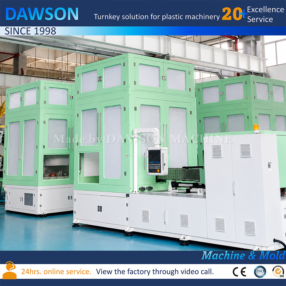 Professional Industrial Multi Cavity One-Step Injection Stretch Blow Mold for PET PC PP Bottle Production