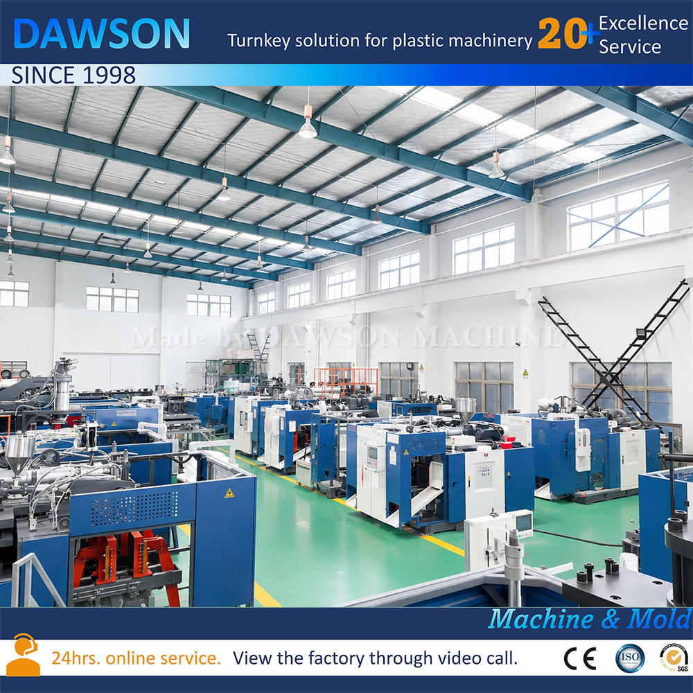 Automatic 5L HDPE Jerry Can Blow Molding Machine Double Station Double Head Extrusion Blow Molding Equipment for Lubricant Oil Coolant and AdBlue Container Production